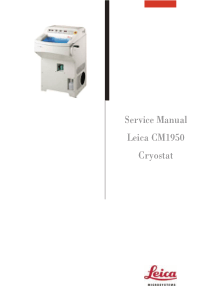 莱卡冷冻切片机维修手册_leica-cm1950-cm-1950-service-manual
