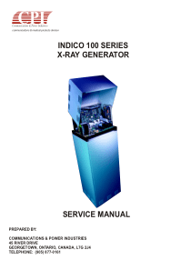 CPI 高压发生器手册（INDICO100）