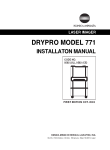 柯尼卡DRYPRO771相机安装手册（英文）