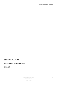 Service Manual HM 525-e