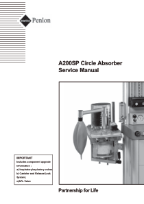 Penlon_A200SP_Circle_Absorber维修手册