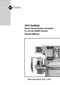 Penlon_AV-S_Ventilator维修手册