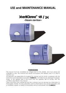 Cominox_SteriClave_18-24_-_Maintenance_manual 