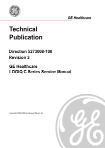 GE+LOGIQ+C英文维修手册