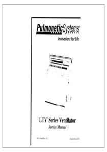 Pulmonetic_LTV_Ventilator_-_Service_manual