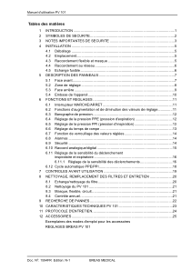 Breas PV101+,_102+ Ventilator - User manual (fr)