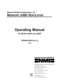 Newport_e360_Ventilator_-_User_manual