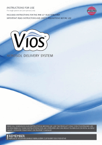 Pari Vios Nebulizer - User manual