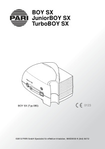 Pari Boy Junior, Turbo Nebuliser - User manual