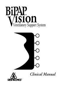 Respironics BiPAP Vision - Clinical manual