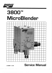 Bird_3800_Microblender_-_Service_manual