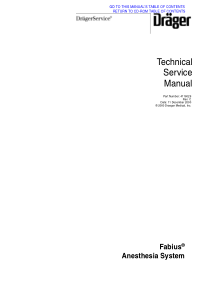 Drager_Fabius_-_Service_manual