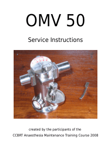 Penlon_OMV_Franks_Service_Instructions