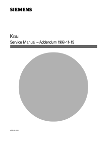 Siemens_Kion_-_Service_manual_additional