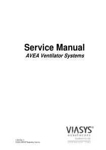 Viasys_Avea_-_Service_manual