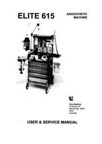 Ulco_Elite_615_Anaesthetic_Machine_-_Service_manual