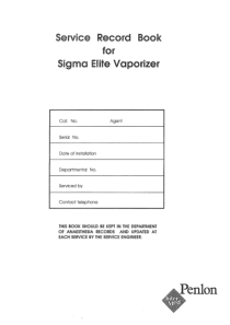 Penlon_-_Vapor_Instruction_Manual