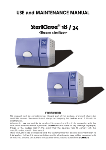 Cominox_SteriClave_18-24_-_Maintenance_manual