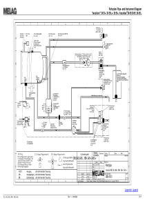Melag Vacuklav 24B, 30B - Pipe diagram