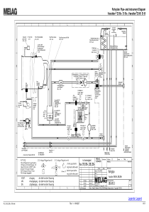 Melag Vacuklav 23B, 31B - Pipe diagram
