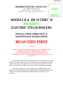 Reimers R, RH 10-30