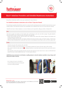 Tuttnauer Elara11 Autoclave - Quick maintenance guide
