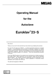 Melag_Euroclav_23S_-_User_manual