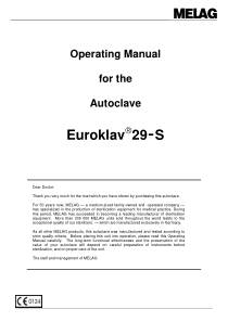 Melag_29-S_-_User_manual
