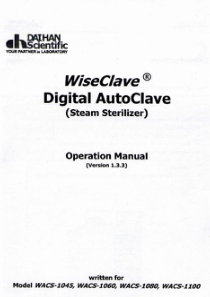 Daihan WiseClave Autoclave - User manual