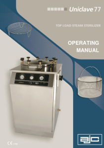 AJC Uniclave 77 - User manual