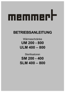 Memmert_UM-ULM-SM-SLM_-_Bedienungsanleitung