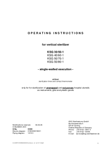 KSG_30-50-1_-_User_and_service_manual