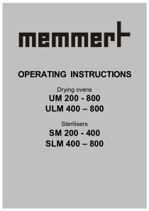 Memmert_UM-ULM-SM-SLM_-_User_manual