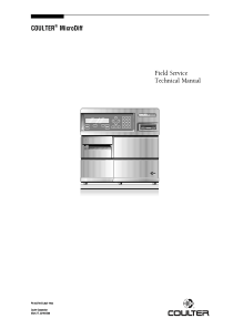 Coulter_MicroDiff_-_Service_manual