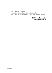 Coulter_STKS_Analyzer_-_Host_Transmission_Specifications