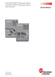 Coulter_Maxm_-_Service_manual