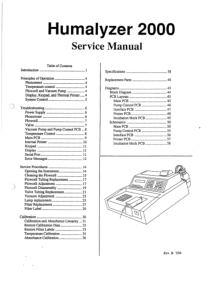 Human_Humalyzer_2000_-_Service_manual