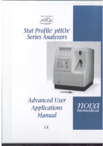 Nova_Biomedical_Analyzer_Stat_Profile_-_Service_manual