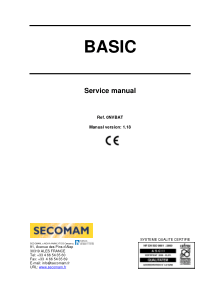 Secomam Basic Analyzer - Service manual