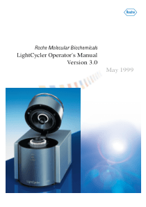 Roche LightCycler V.3.0 - User manual