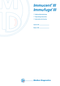 Medion_Diagnostic_Immufuge_-_Service_manual_(en,de)