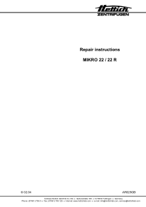 Hettich_Mikro22_-_Service_manual