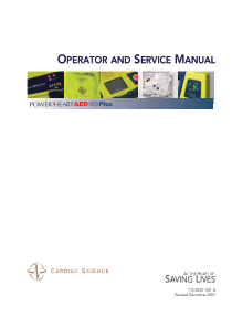 CardiacScience_AED_G3+_-_Service_manual