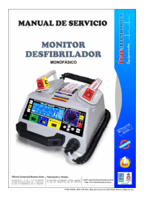 Feas 3850 Defibrillator - Service manual (es)