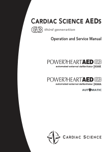 CardiacScience_AED_G3_-_Service_manual