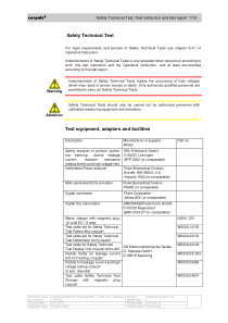 GS Corpuls3 Defibrillator - Safety tests
