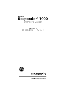 GE Resp3000操作手册