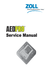 Zoll_AED_Pro_-_Service_manual