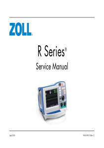 Zoll R Series Defibrillator - Service manual