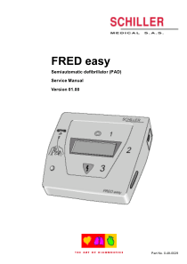Schiller_Fred_easy_-_Service_manual